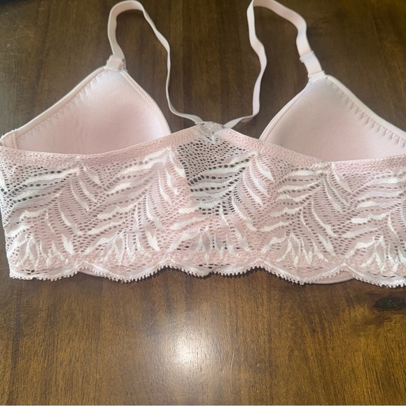 Natori Racerback Front Close 23090 Underwire Bra Blush Pink Size 32C - Picture 5 of 6